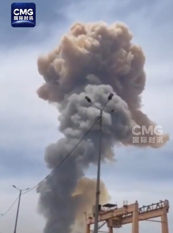 博星优配 伊朗一港口发生爆炸，爆炸强度极大，同日伊美将举行第三轮核问题间接谈判