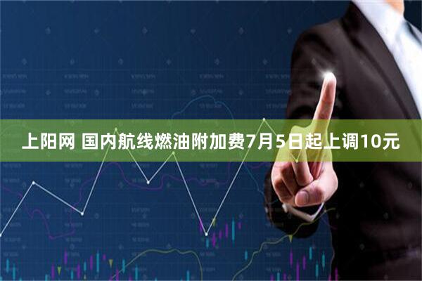 上阳网 国内航线燃油附加费7月5日起上调10元