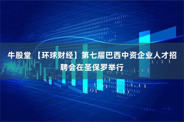 牛股堂 【环球财经】第七届巴西中资企业人才招聘会在圣保罗举行
