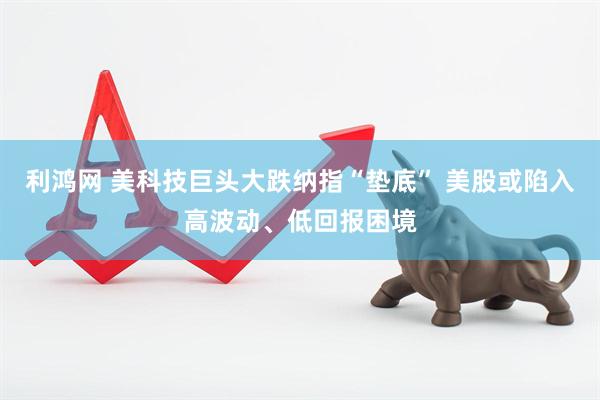 利鸿网 美科技巨头大跌纳指“垫底” 美股或陷入高波动、低回报困境
